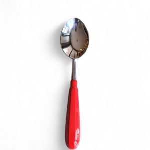 Red Quenelle Spoon XL [19 cm.]