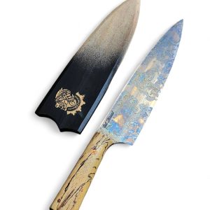 🔥Cutthroat knifes x CUTBOY [High Carbon] Gyuto 20cm.