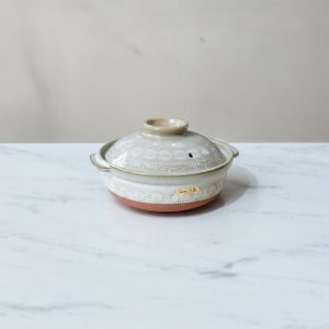 GINPO Hanamishima Earthenware pot 19cm. 0.9 L