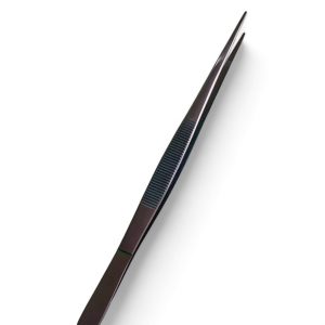 Tweezer Straight 20cm. [Black]