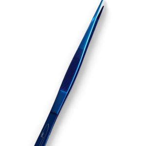 Tweezer Straight 20cm. [Blue]