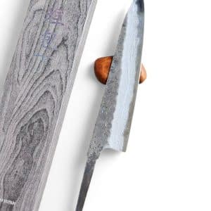 Hatsukokoro Inazuma AS DMC Kurouchi Gyuto 210mm. B