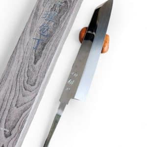 Nakagawa Satoshi White3 Oil Honyaki Kirisuke 240mm. B