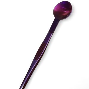 Spoon Tweezer Purple [19cm.]