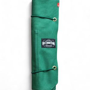 HI-CONDITION Hanpu Canvas 6 Pocket Knife Roll Bag [Mid Green]