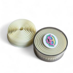 Smooth Teeth Nylon Cookie Cutter Set 9 pcs.