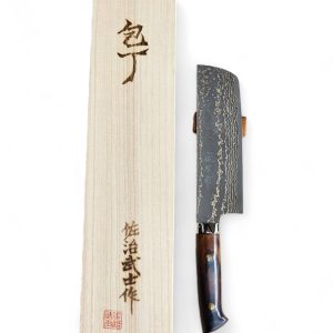 SAJI VG-10 Gold BCW Nakiri 180mm.