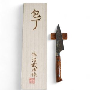 Saji Rainbow AO Petty 90mm, Western handle