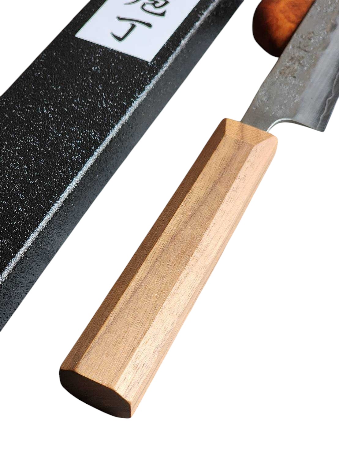 Gingami Silver 3 Kitchen Knife Nashiji Petty 135mm. - Image 3