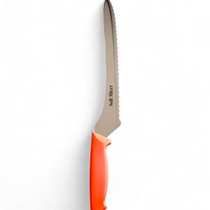 Bread Knife Soft Slicer 24 cm. Red Handle