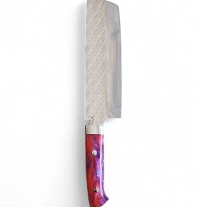 Saji SG Strix Nakiri 180mm Arcylic handle [Purple]